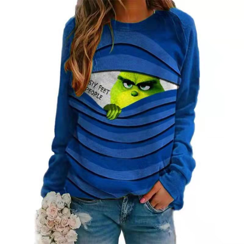 Women's Six Feet People Christmas Sweatshirt