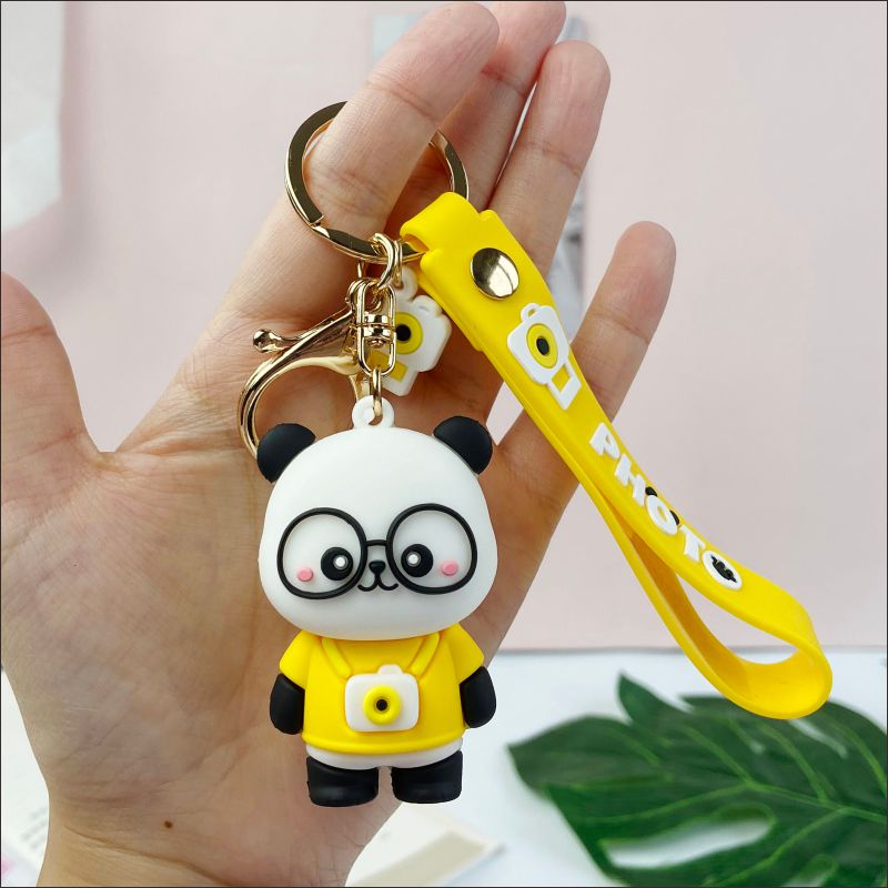 Cute Panda Keychain Pendant Ornament