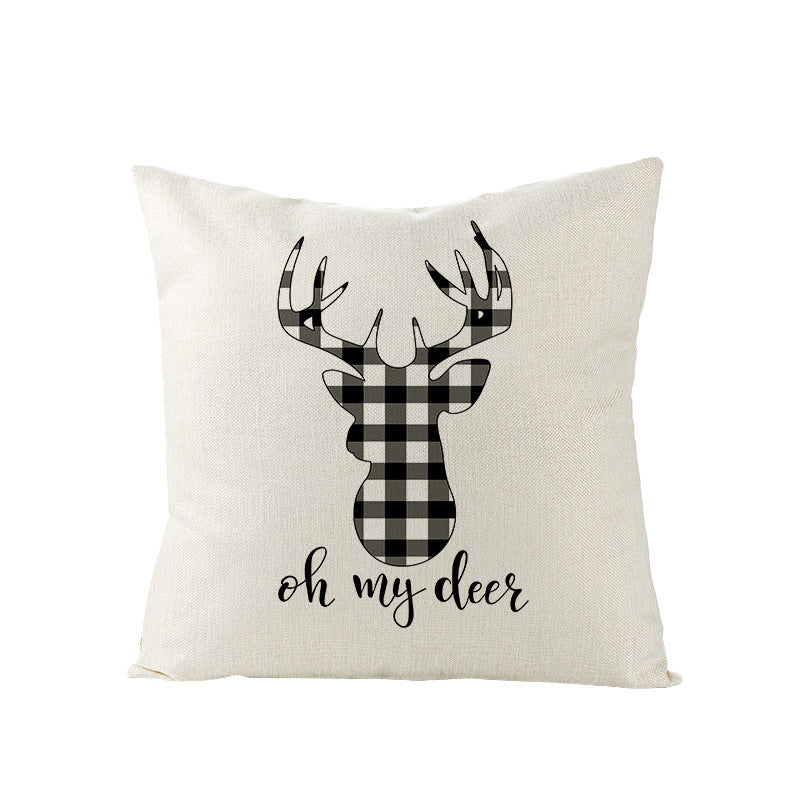 Christmas Pattern Printing Pillowcase