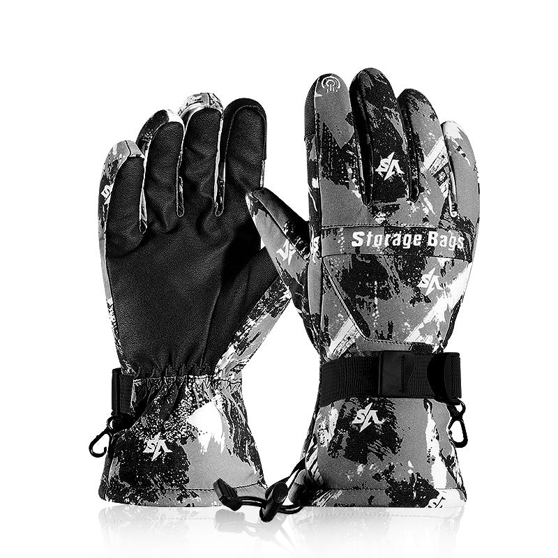 Unisex Waterproof Ski Gloves