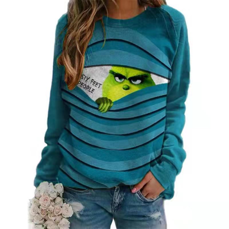 Women's Six Feet People Christmas Sweatshirt