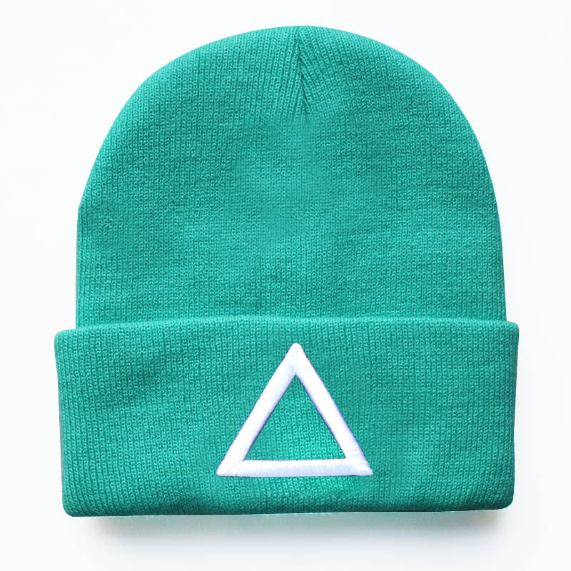 Game Embroidery Knitted Hat Warm Hat