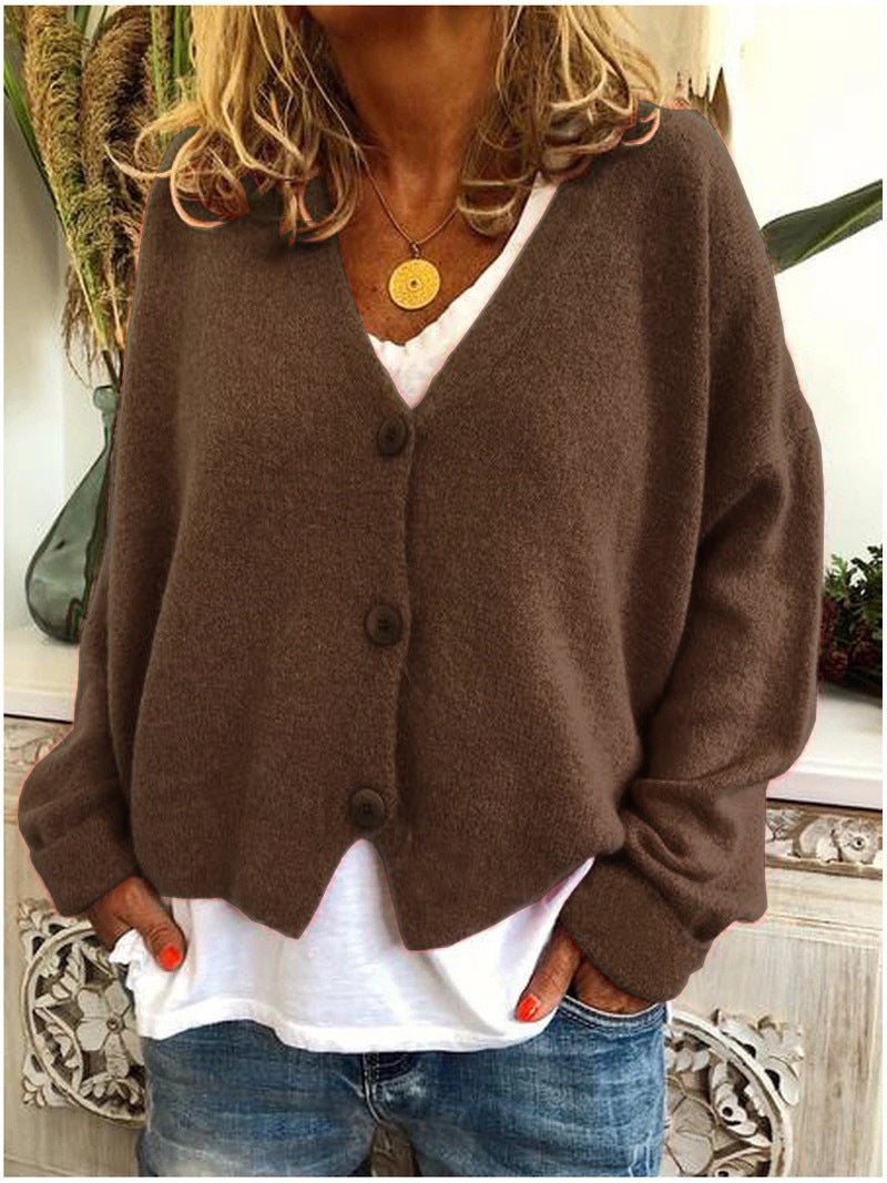 Women's Loose Sweater Knitted Jacket