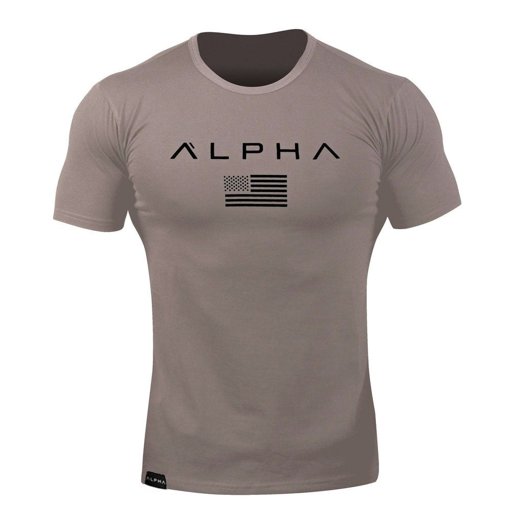 Men's Running Training Stretch Short Sleeve T-shirt