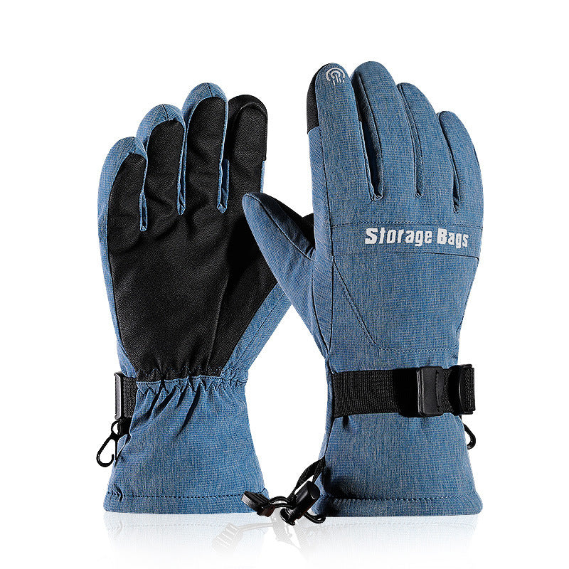 Unisex Waterproof Ski Gloves