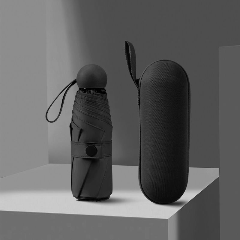 Pocket Capsule Folding Umbrella Sun Umbrella