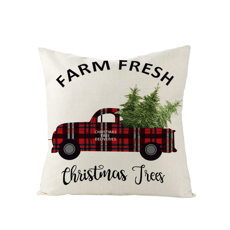 Christmas Pattern Printing Pillowcase