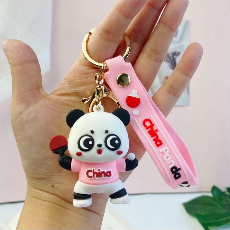 Cute Panda Keychain Pendant Ornament