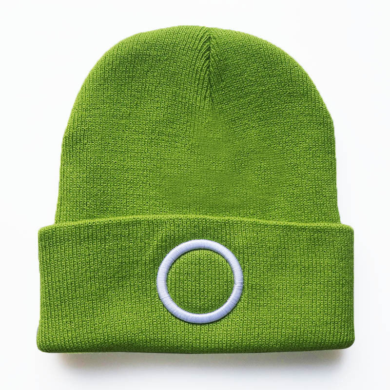 Game Embroidery Knitted Hat Warm Hat