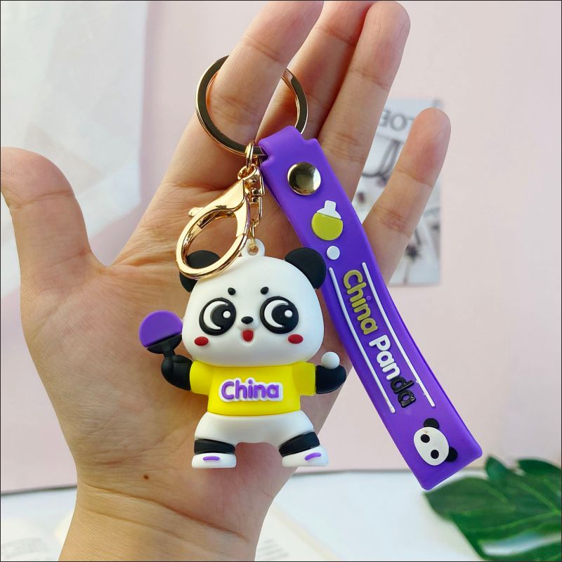 Cute Panda Keychain Pendant Ornament