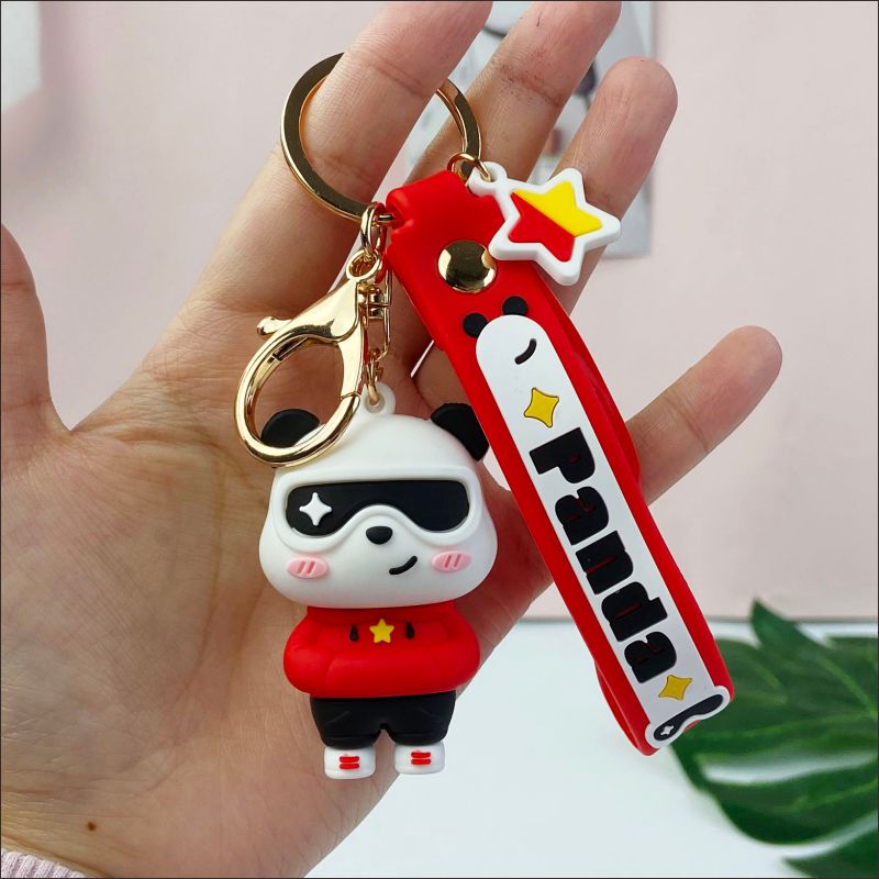 Cute Panda Keychain Pendant Ornament