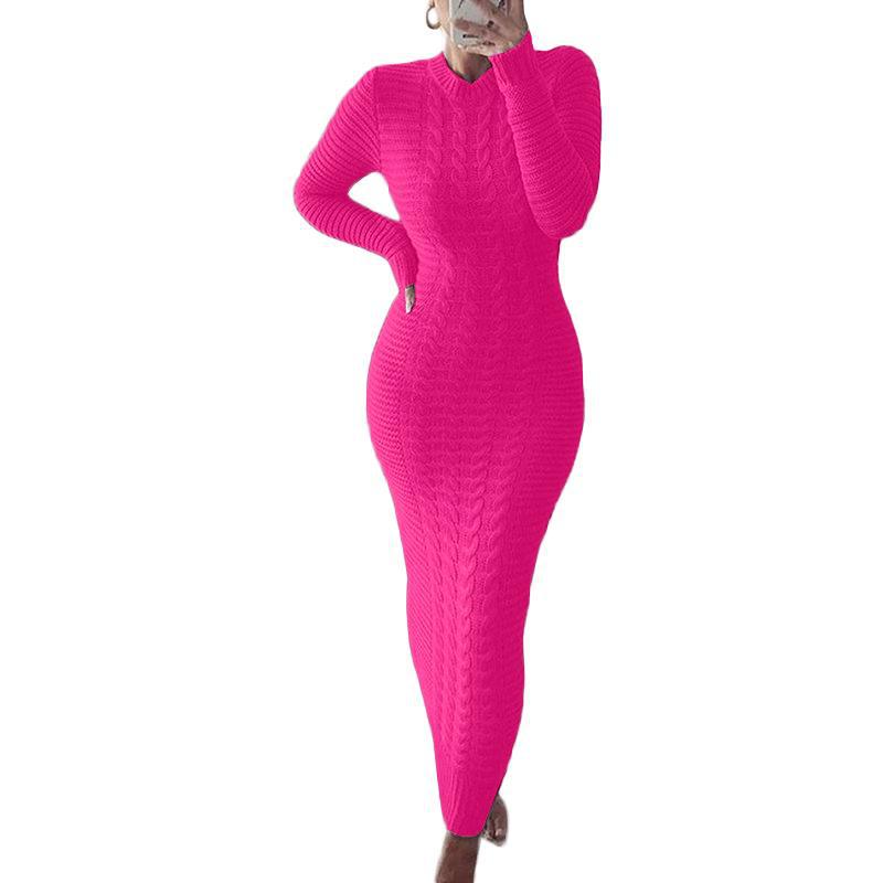 Women's Casual Knit Slim Dress