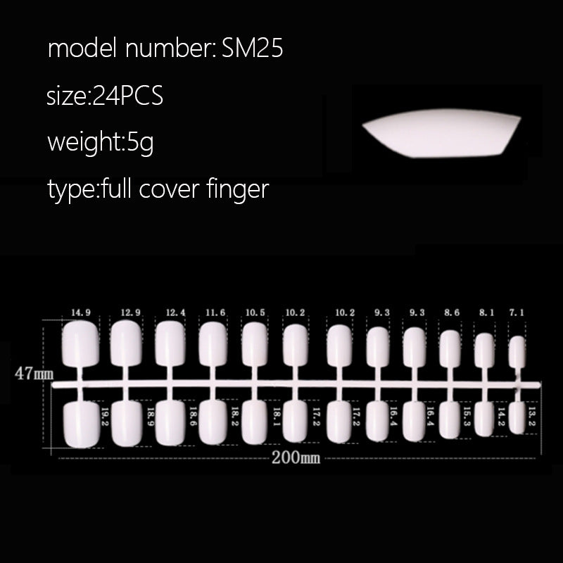 Nail Patch DIY Nail Art Finished Disassembly Wearable