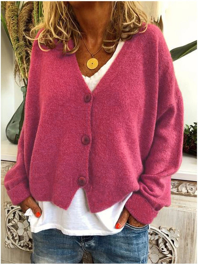 Women's Casual Cardigan Knitted Jacket