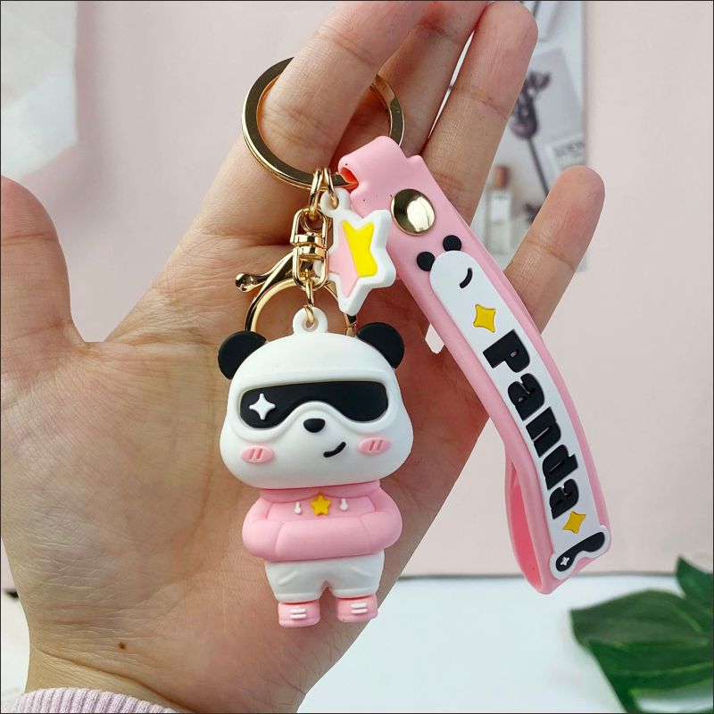 Cute Panda Keychain Pendant Ornament