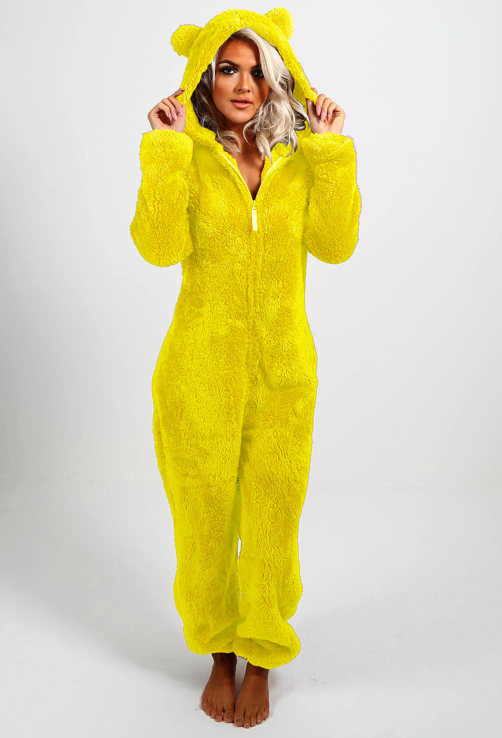 Winter Plush All-in-One Pajamas For Women