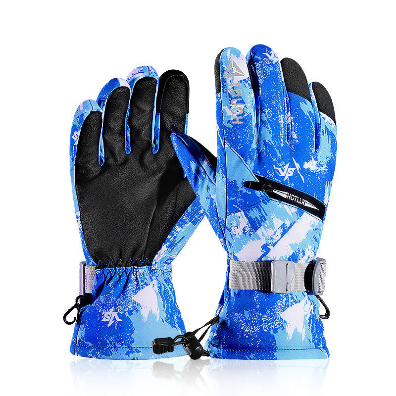 Unisex Waterproof Ski Gloves