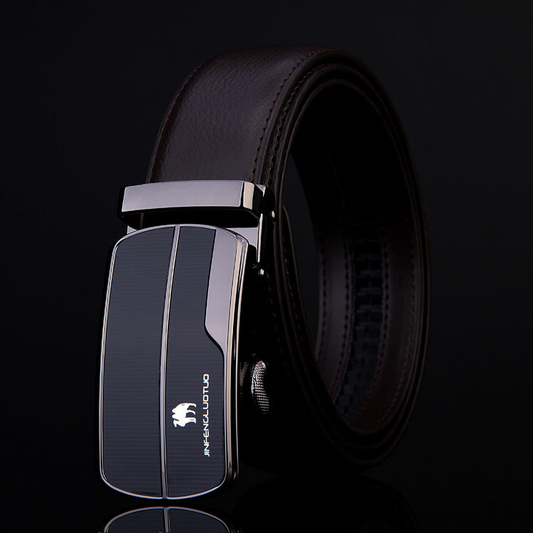 Pure Cowhide Business Suit Men's Belt