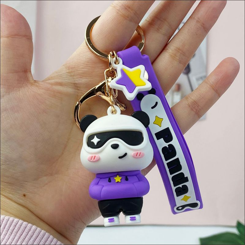 Cute Panda Keychain Pendant Ornament