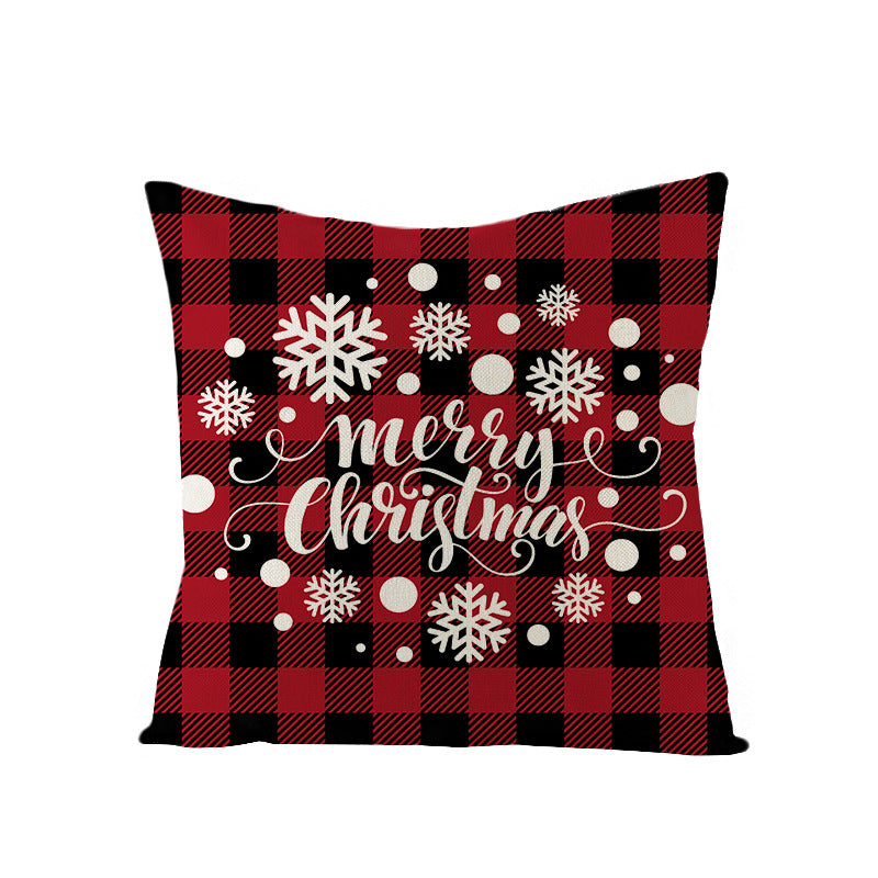 Christmas Pattern Printing Pillowcase