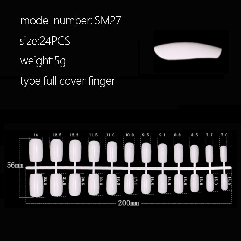 Nail Patch DIY Nail Art Finished Disassembly Wearable