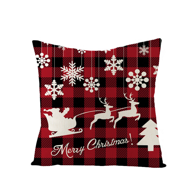 Christmas Pattern Printing Pillowcase