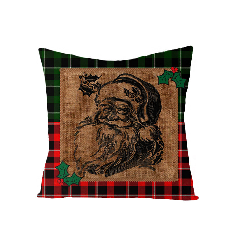 Christmas Pattern Printing Pillowcase