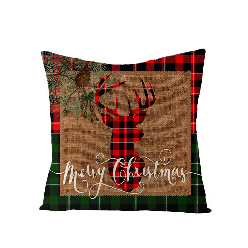 Christmas Pattern Printing Pillowcase