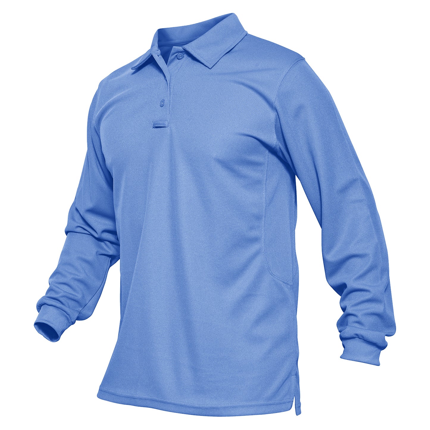 Men's Long Sleeve Performance Quick Drying Polos T-shirts
