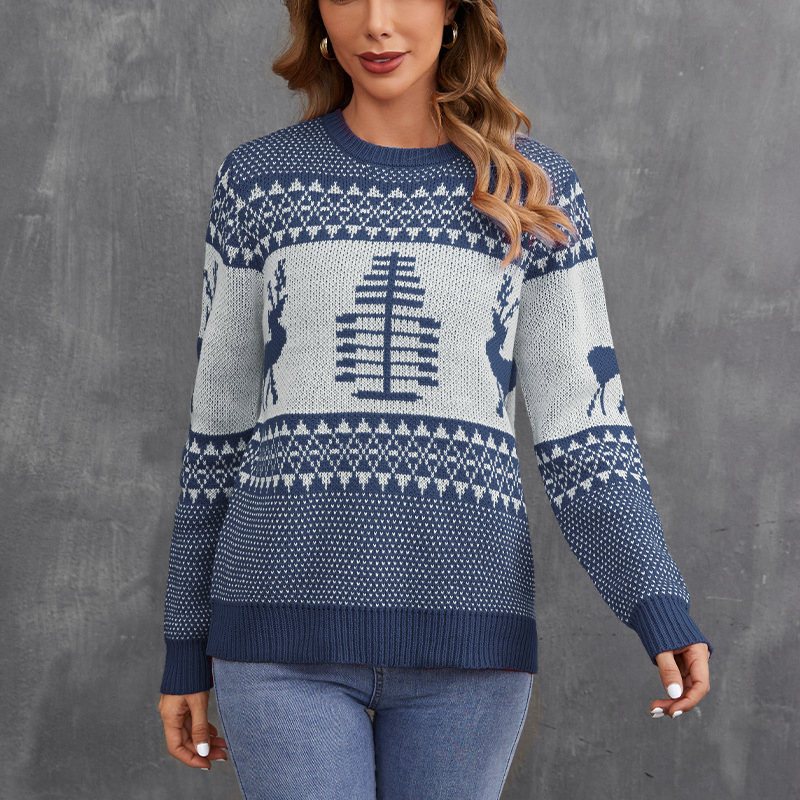 Woman Red Christmas Holiday Sweater