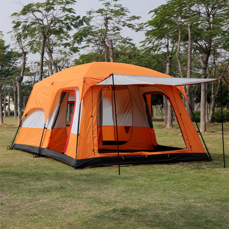Outdoor High-end Camping Tent With Two Bedrooms And One Living Room/5-8 persons