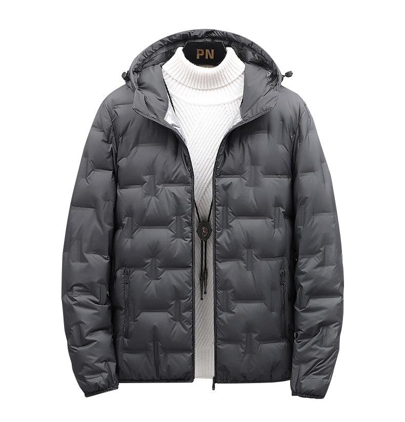 Men's Hooded Down Jacket Winter Jacket