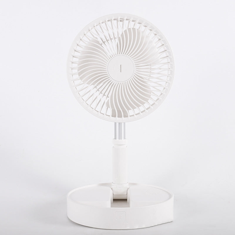 Portable Folding Telescopic Fan USB Charging Silent Small Electric Fan