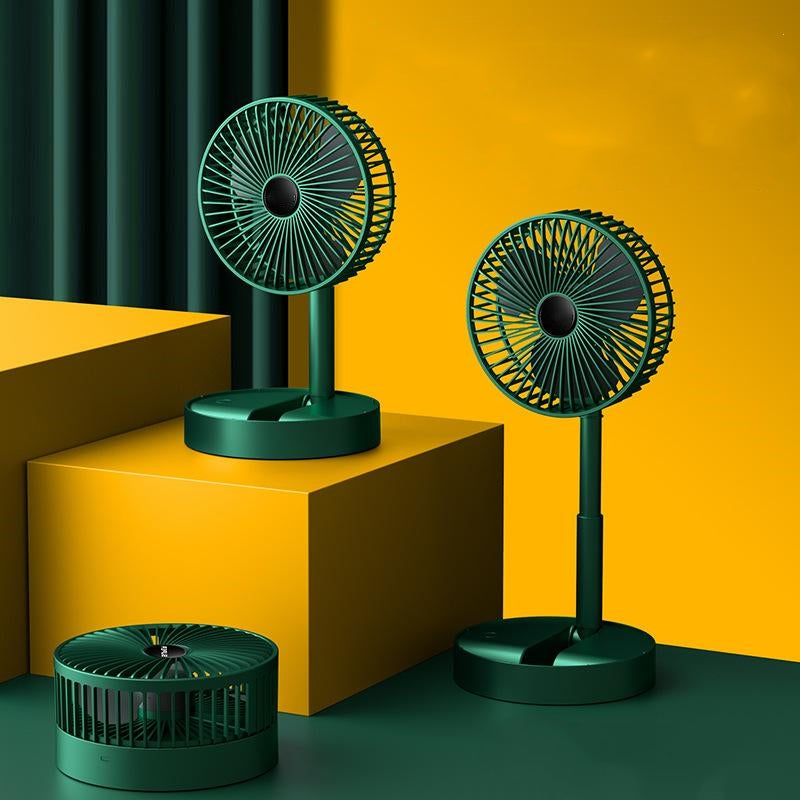 Folding Mini Electric Fan USB Charging Fan Silent Portable Fan