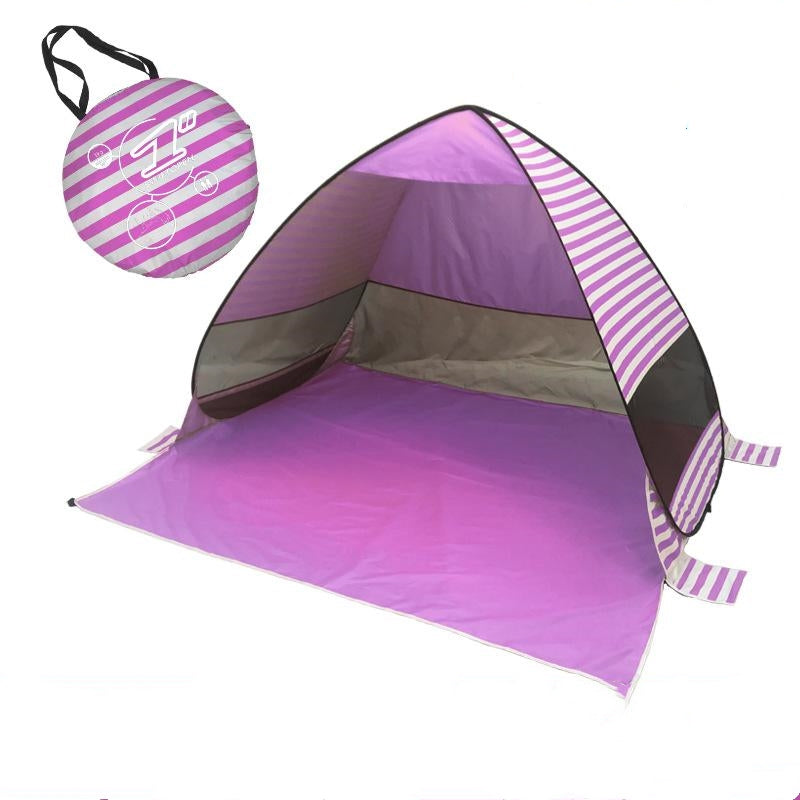 Beach Tent Automatic Quick Opening Beach Sunshade Tent