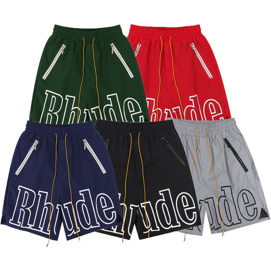 Men's RHUDE Lettering Athletic Shorts