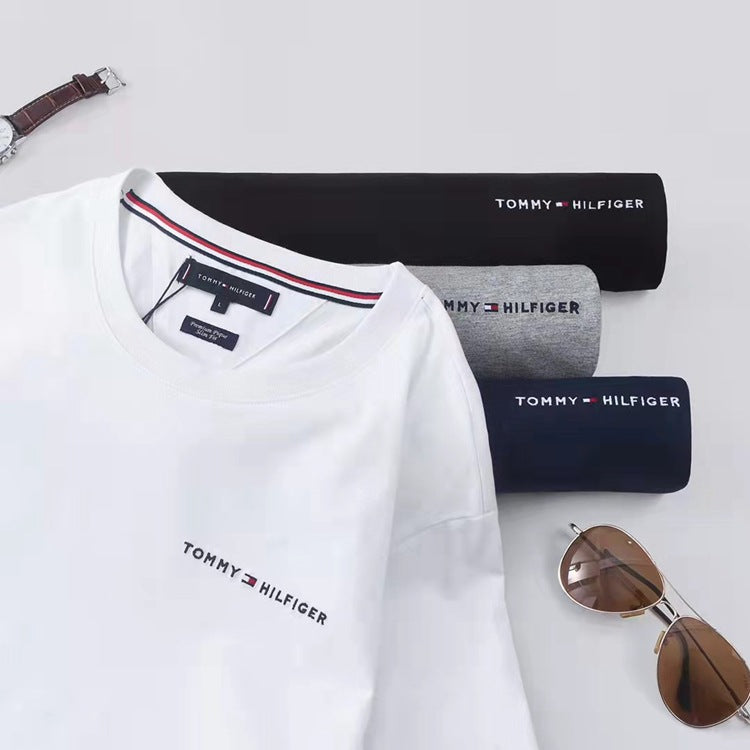 Unisex Tommy Monogram Polo T-Shirt