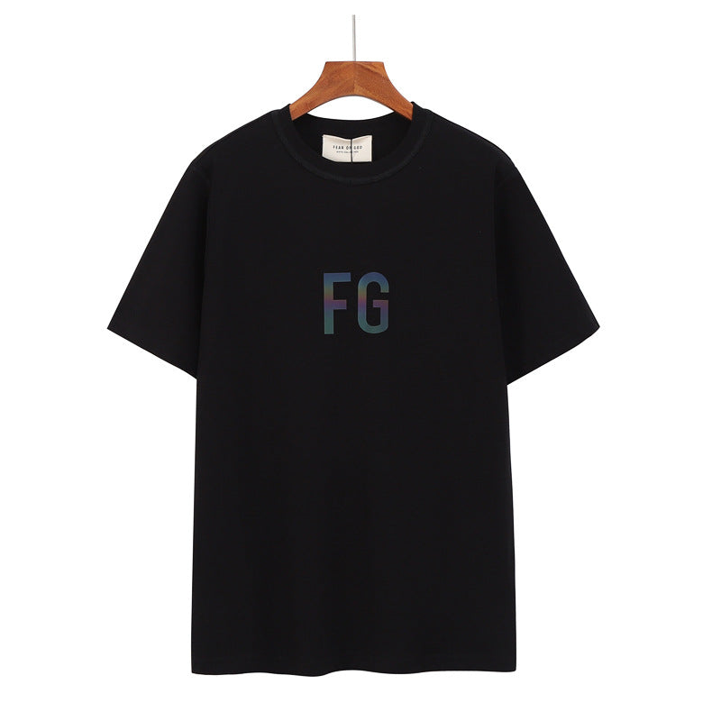 Unisex Essentials Fg Letter Print T-Shirt