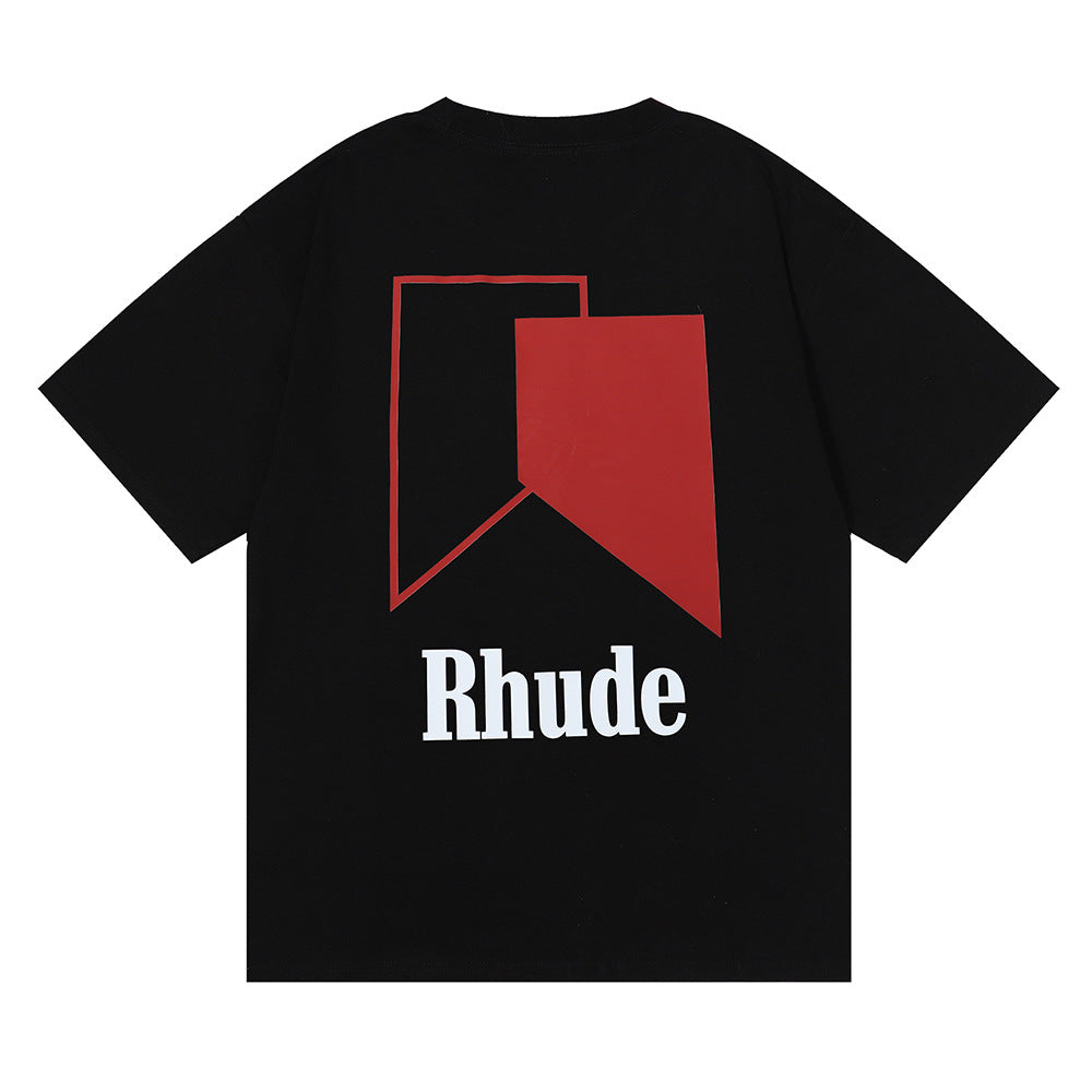 Unisex Rhude casual loose T-shirt