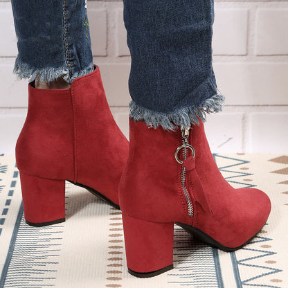 Women's High Heel Booties