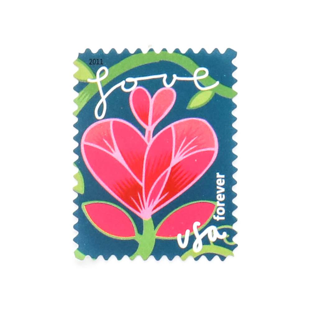 2011 US First-Class Forever Stamps - Garden of Love