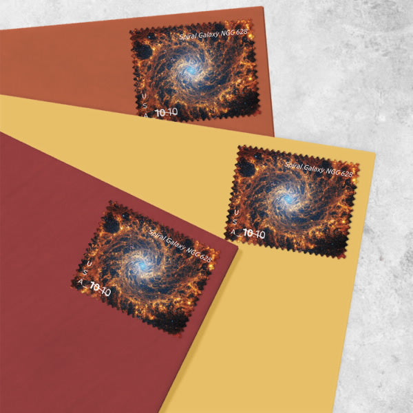 2025 USA Spiral Galaxy NASA Priority Mail Stamps
