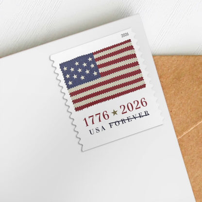 2026 US Flag Classic Booklet of 20 Forever Stamps