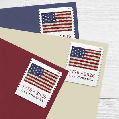 2026 US Flag Classic Booklet of 20 Forever Stamps