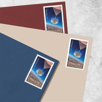 Osiris-REx Mission to Asteroid Bennu and Return to Earth Forever Postage Stamps
