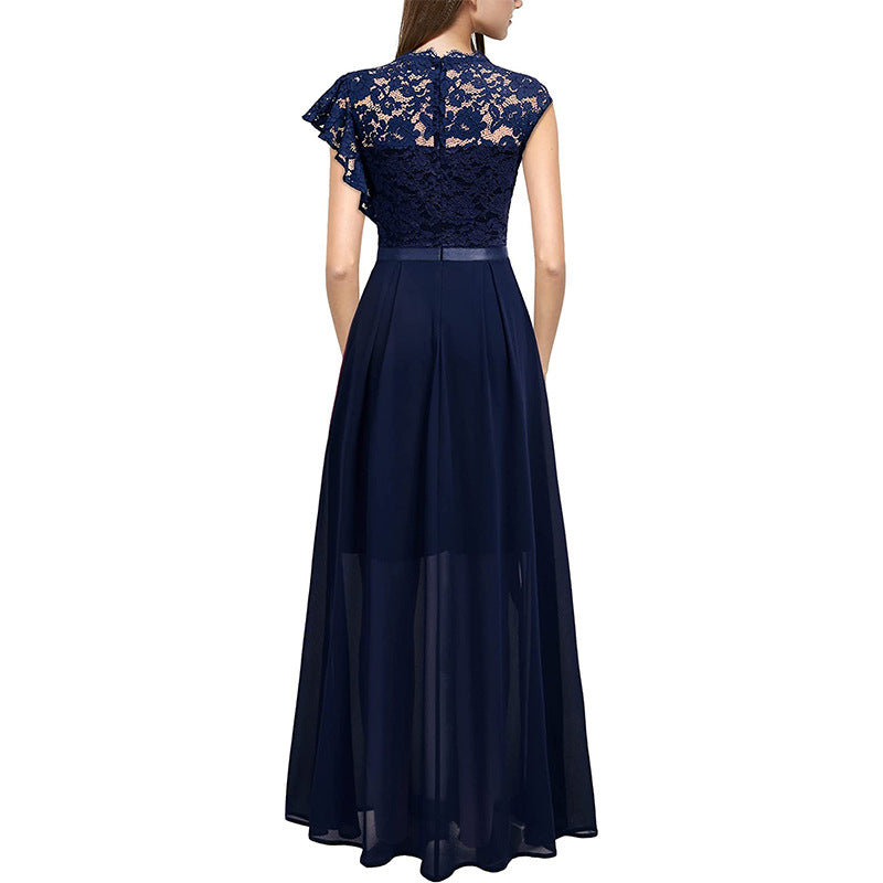 Women's Lace Sleeveless Maxi Dress