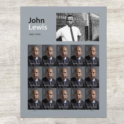 First Class Postage Stamps for John Lewis