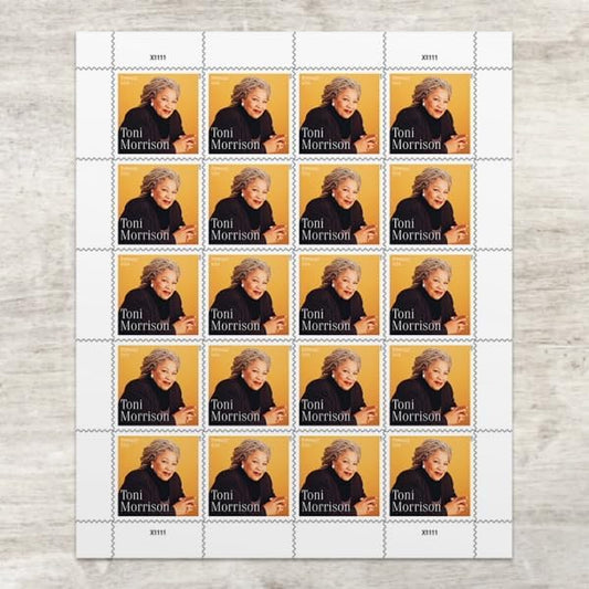 Postage Stamps Made for Toni Morrison