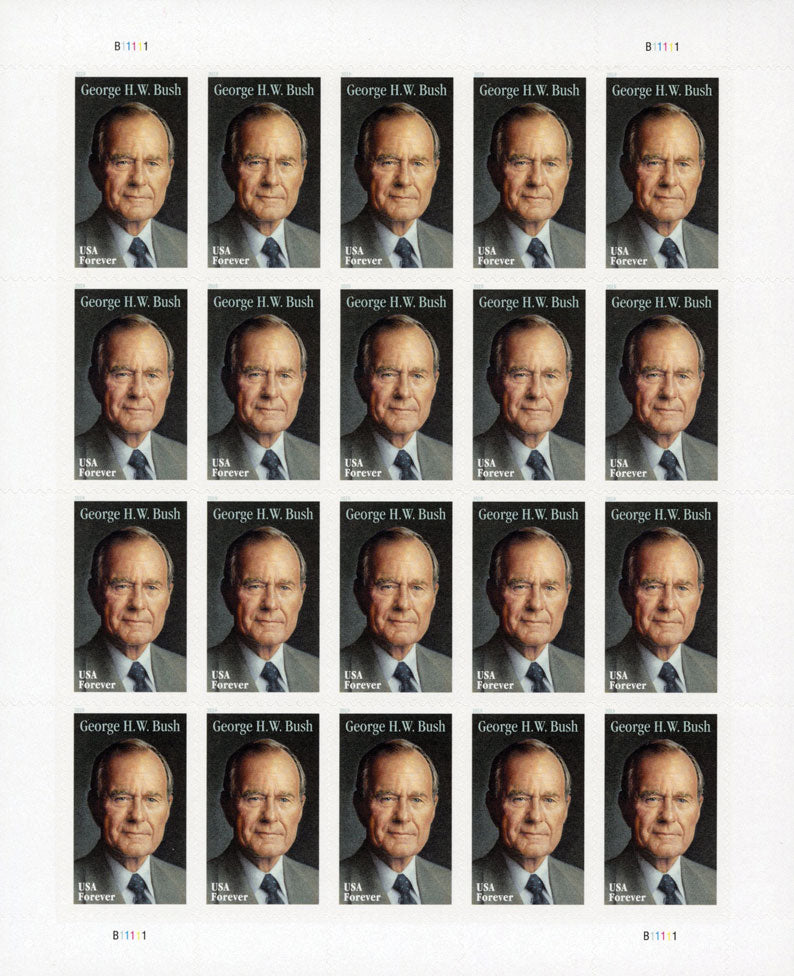 2019 George H.W. Bush - First-Class Forever Stamp