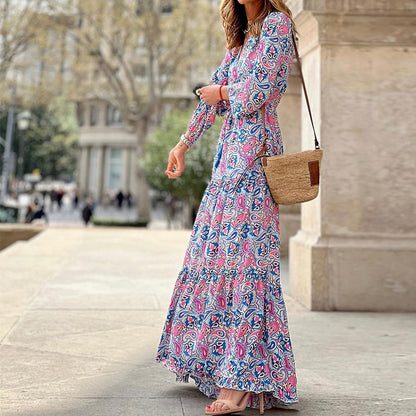 Women's Floral Spring Maxi Dress